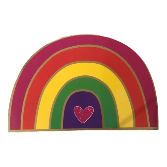 2pack set‎ of Rainbow half moon paper weight table decor - Picture 5 of 13